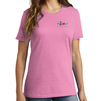 Women's 100% Cotton V-Neck T-Shirt Thumbnail