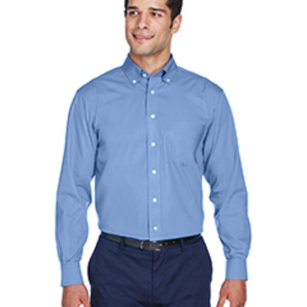 Men's Crown Collection® Solid Oxford Woven Shirt Thumbnail