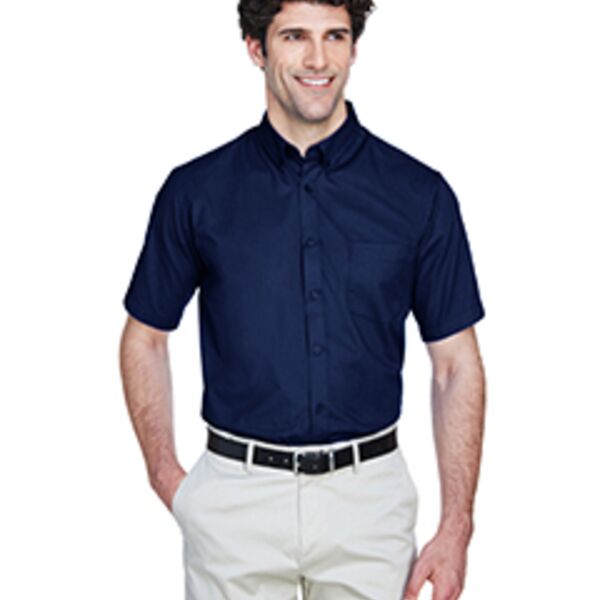 Men's Optimum Short-Sleeve Twill Shirt Thumbnail