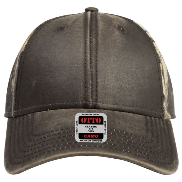 OTTO CAP Camouflage 6 Panel Low Profile Baseball Cap Thumbnail