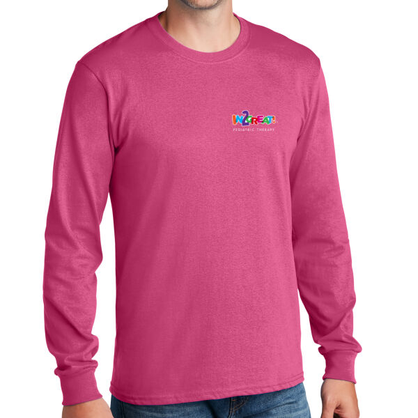 Unisex Long Sleeve 100% Cotton T-Shirt Thumbnail