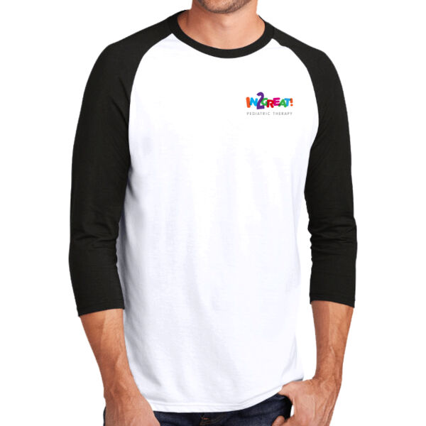 Unisex Tri-Blend Tee, 3/4 Sleeve Raglan Thumbnail