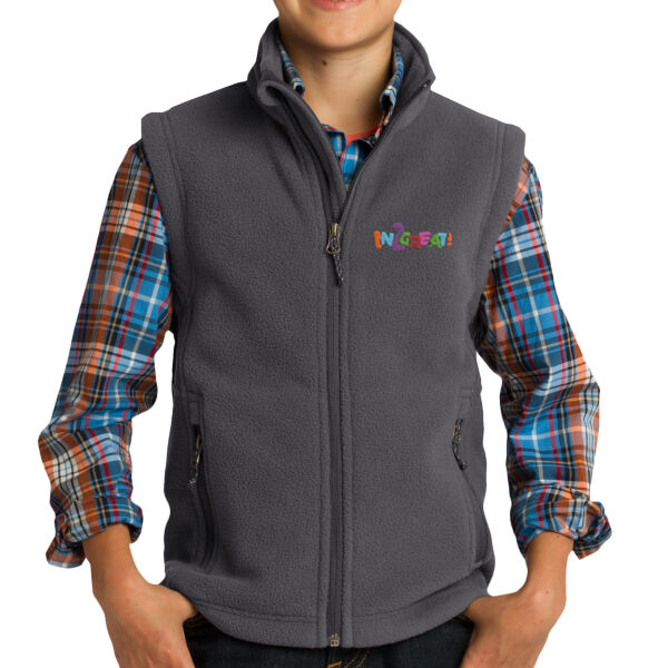 Youth Value Fleece Vest Thumbnail