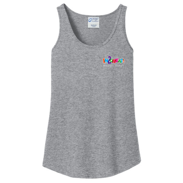 Women's Cotton Tank Top Left Chest Logo Thumbnail