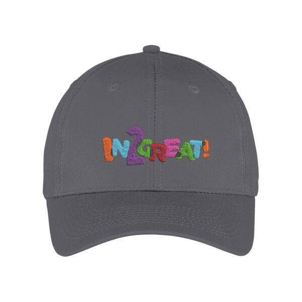 Six Panel Twill Cap with Embroidered Logo Thumbnail