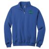 NuBlend ® 1/4 Zip Cadet Collar Sweatshirt Thumbnail