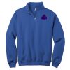 NuBlend ® 1/4 Zip Cadet Collar Sweatshirt Thumbnail