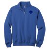 NuBlend ® 1/4 Zip Cadet Collar Sweatshirt Thumbnail