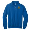 NuBlend ® 1/4 Zip Cadet Collar Sweatshirt Thumbnail