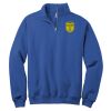 NuBlend ® 1/4 Zip Cadet Collar Sweatshirt Thumbnail