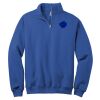 NuBlend ® 1/4 Zip Cadet Collar Sweatshirt Thumbnail
