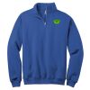 NuBlend ® 1/4 Zip Cadet Collar Sweatshirt Thumbnail