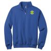 NuBlend ® 1/4 Zip Cadet Collar Sweatshirt Thumbnail
