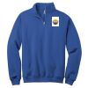 NuBlend ® 1/4 Zip Cadet Collar Sweatshirt Thumbnail