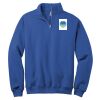 NuBlend ® 1/4 Zip Cadet Collar Sweatshirt Thumbnail
