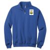 NuBlend ® 1/4 Zip Cadet Collar Sweatshirt Thumbnail