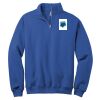 NuBlend ® 1/4 Zip Cadet Collar Sweatshirt Thumbnail