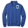 NuBlend ® 1/4 Zip Cadet Collar Sweatshirt Thumbnail