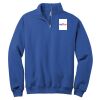 NuBlend ® 1/4 Zip Cadet Collar Sweatshirt Thumbnail