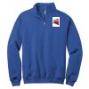 NuBlend ® 1/4 Zip Cadet Collar Sweatshirt Thumbnail