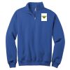 NuBlend ® 1/4 Zip Cadet Collar Sweatshirt Thumbnail