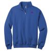 NuBlend ® 1/4 Zip Cadet Collar Sweatshirt Thumbnail