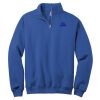 NuBlend ® 1/4 Zip Cadet Collar Sweatshirt Thumbnail