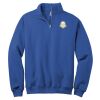 NuBlend ® 1/4 Zip Cadet Collar Sweatshirt Thumbnail