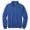 NuBlend ® 1/4 Zip Cadet Collar Sweatshirt Thumbnail