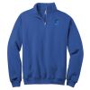 NuBlend ® 1/4 Zip Cadet Collar Sweatshirt Thumbnail