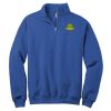 NuBlend ® 1/4 Zip Cadet Collar Sweatshirt Thumbnail