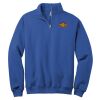NuBlend ® 1/4 Zip Cadet Collar Sweatshirt Thumbnail