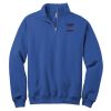 NuBlend ® 1/4 Zip Cadet Collar Sweatshirt Thumbnail