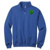 NuBlend ® 1/4 Zip Cadet Collar Sweatshirt Thumbnail