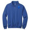 NuBlend ® 1/4 Zip Cadet Collar Sweatshirt Thumbnail