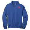 NuBlend ® 1/4 Zip Cadet Collar Sweatshirt Thumbnail