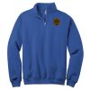 NuBlend ® 1/4 Zip Cadet Collar Sweatshirt Thumbnail