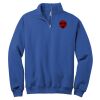 NuBlend ® 1/4 Zip Cadet Collar Sweatshirt Thumbnail