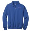 NuBlend ® 1/4 Zip Cadet Collar Sweatshirt Thumbnail