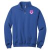 NuBlend ® 1/4 Zip Cadet Collar Sweatshirt Thumbnail