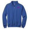 NuBlend ® 1/4 Zip Cadet Collar Sweatshirt Thumbnail