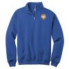 NuBlend ® 1/4 Zip Cadet Collar Sweatshirt Thumbnail