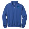 NuBlend ® 1/4 Zip Cadet Collar Sweatshirt Thumbnail