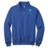 NuBlend ® 1/4 Zip Cadet Collar Sweatshirt Thumbnail