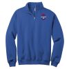 NuBlend ® 1/4 Zip Cadet Collar Sweatshirt Thumbnail
