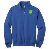 NuBlend ® 1/4 Zip Cadet Collar Sweatshirt Thumbnail