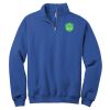 NuBlend ® 1/4 Zip Cadet Collar Sweatshirt Thumbnail