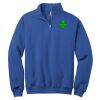 NuBlend ® 1/4 Zip Cadet Collar Sweatshirt Thumbnail