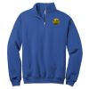 NuBlend ® 1/4 Zip Cadet Collar Sweatshirt Thumbnail