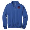 NuBlend ® 1/4 Zip Cadet Collar Sweatshirt Thumbnail